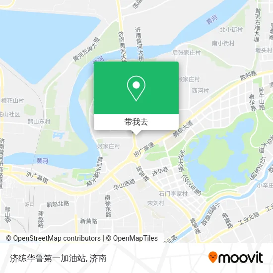 济练华鲁第一加油站地图