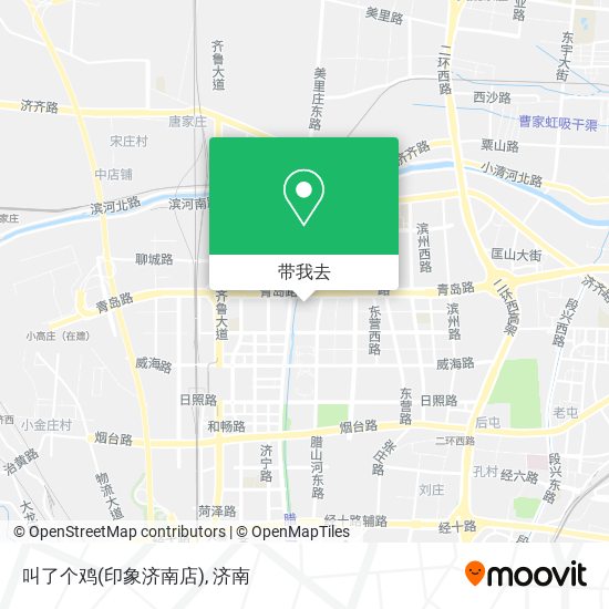 叫了个鸡(印象济南店)地图