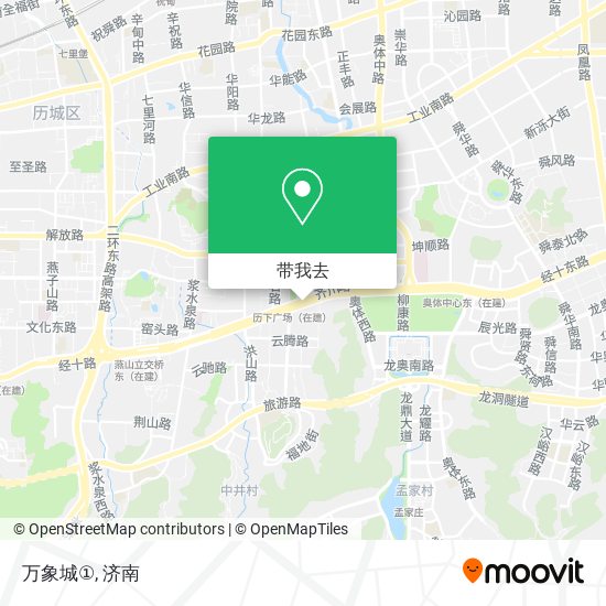 万象城①地图
