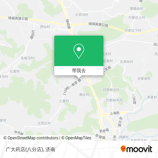 广大药店(八分店)地图
