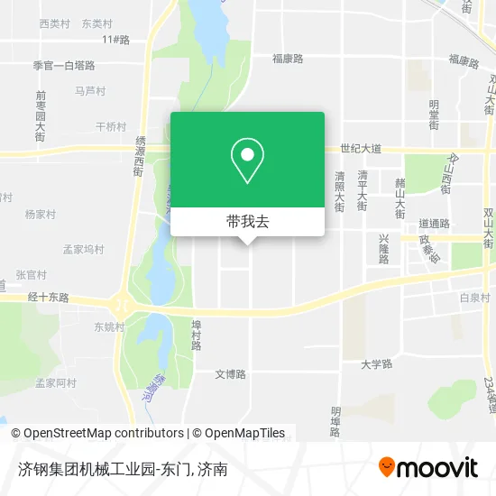 济钢集团机械工业园-东门地图