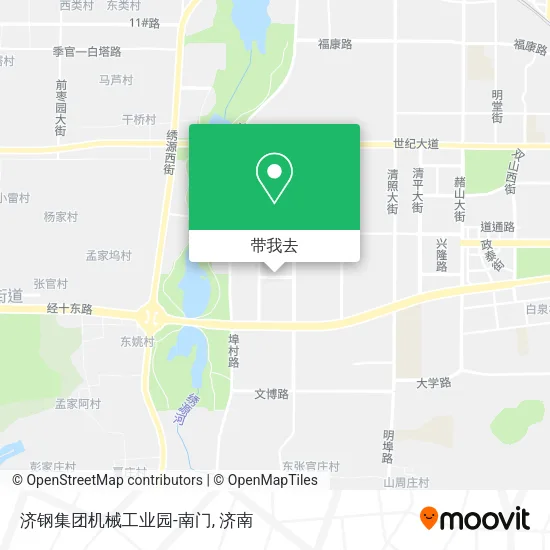 济钢集团机械工业园-南门地图