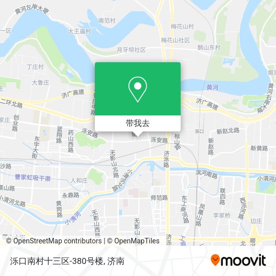泺口南村十三区-380号楼地图