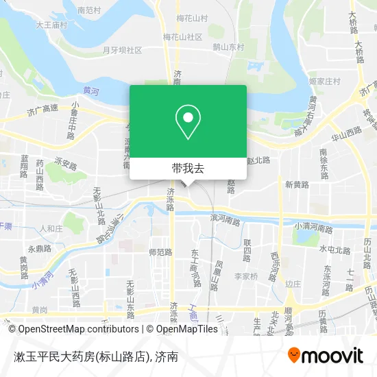 漱玉平民大药房(标山路店)地图