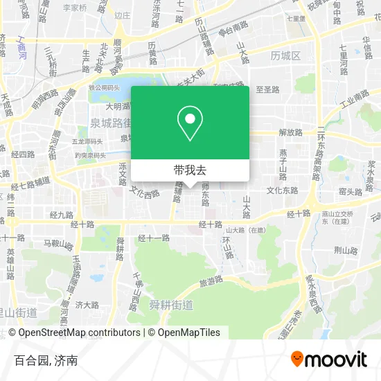 百合园地图