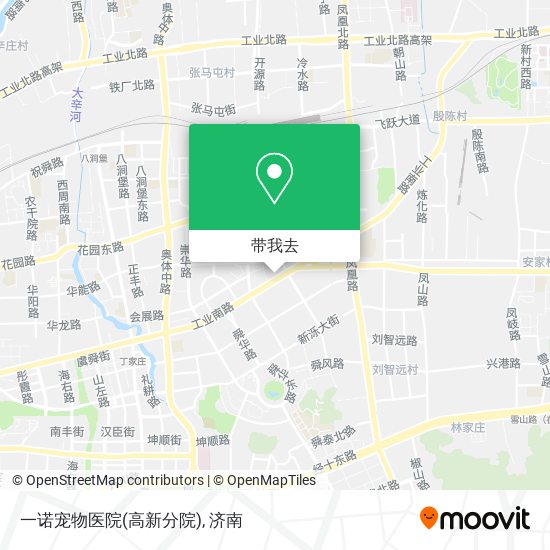 一诺宠物医院(高新分院)地图