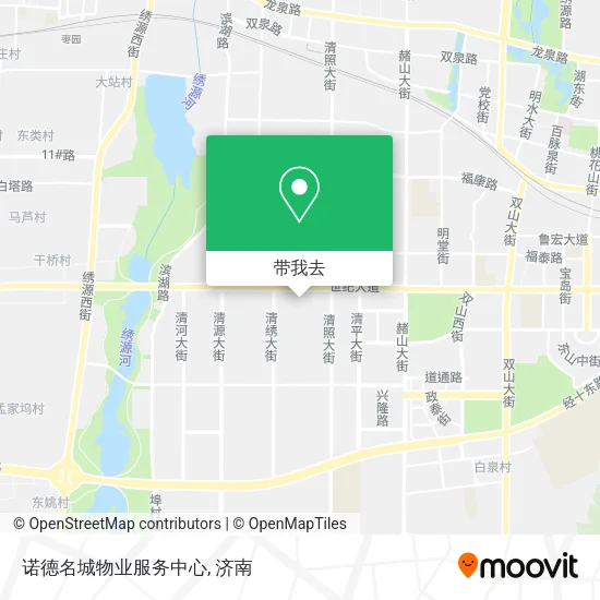 诺德名城物业服务中心地图