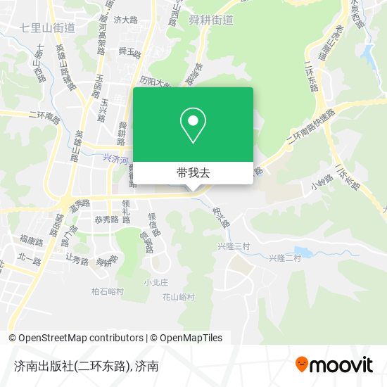 济南出版社(二环东路)地图
