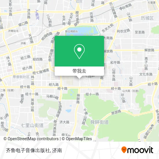 齐鲁电子音像出版社地图