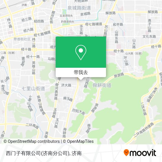 西门子有限公司(济南分公司)地图