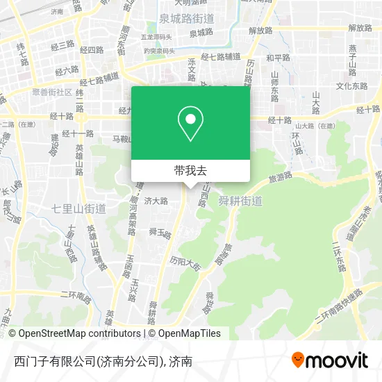 西门子有限公司(济南分公司)地图