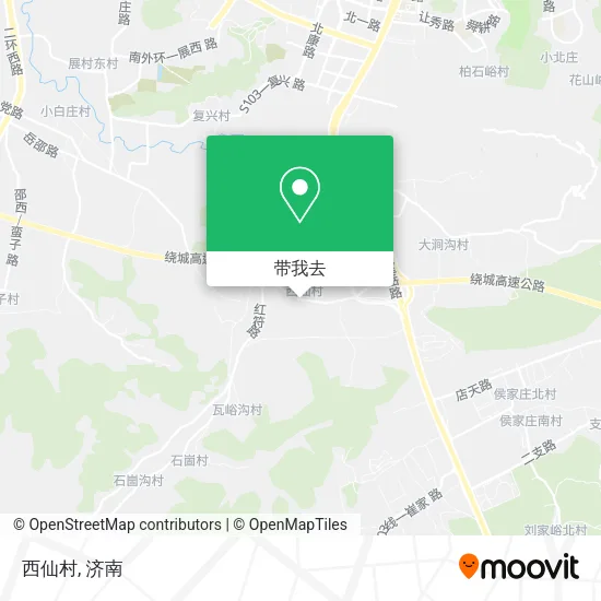 西仙村地图