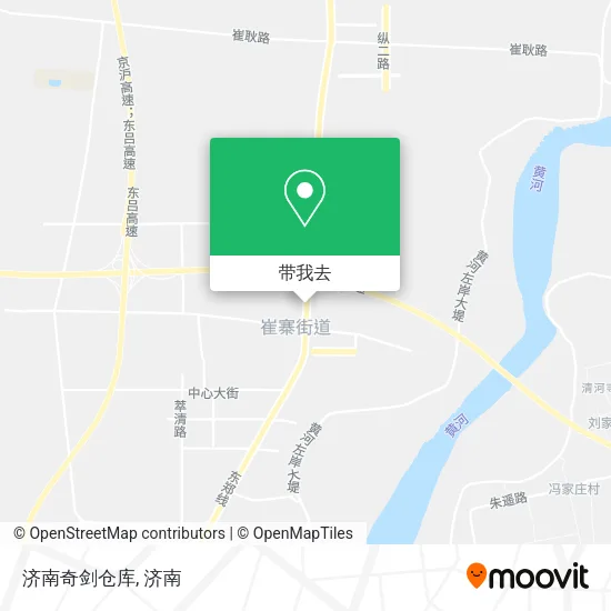 济南奇剑仓库地图