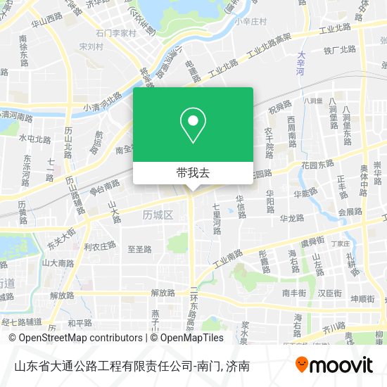 山东省大通公路工程有限责任公司-南门地图