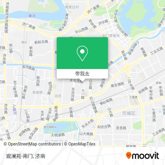 观澜苑-南门地图