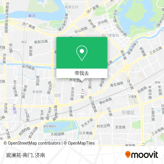 观澜苑-南门地图