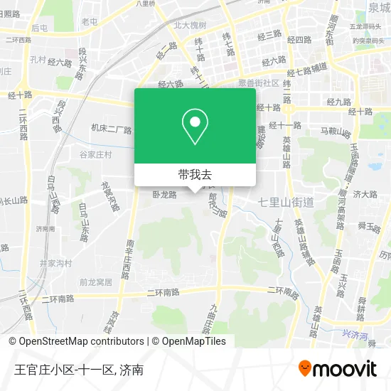 王官庄小区-十一区地图