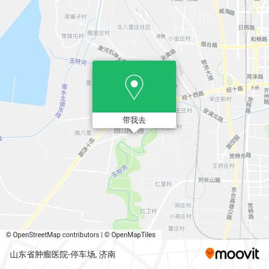 山东省肿瘤医院-停车场地图