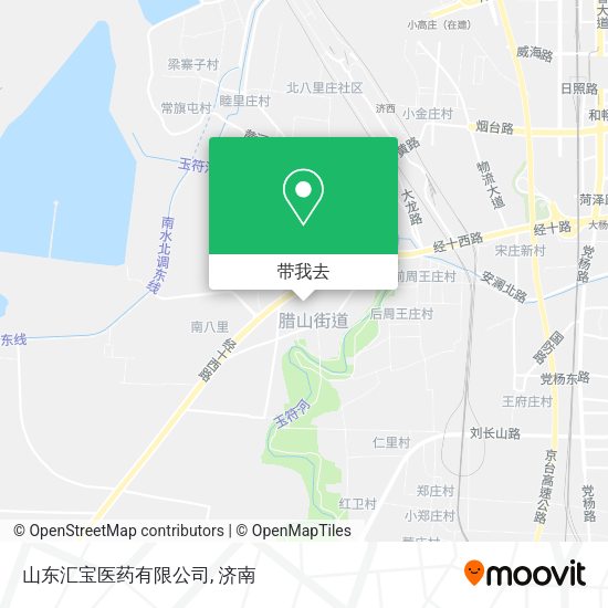 山东汇宝医药有限公司地图