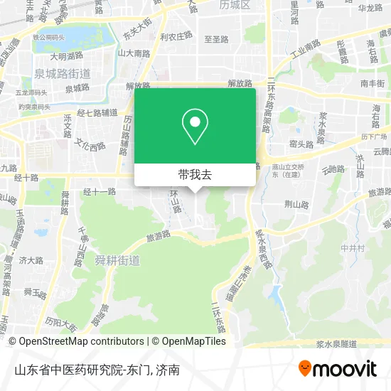 山东省中医药研究院-东门地图