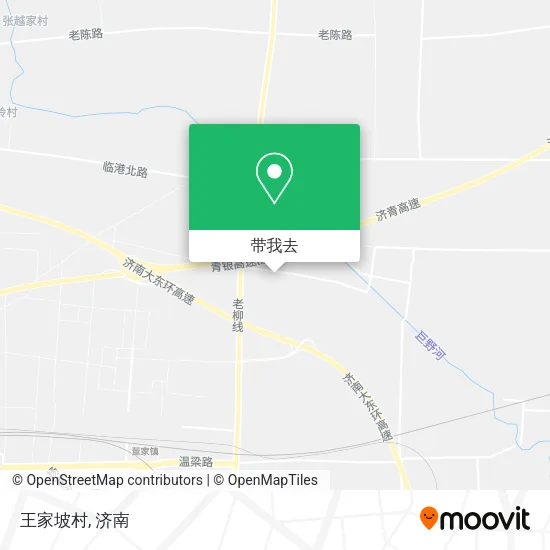 王家坡村地图