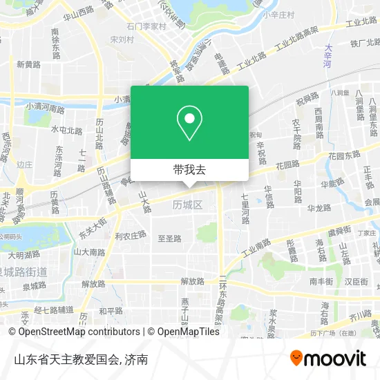 山东省天主教爱国会地图