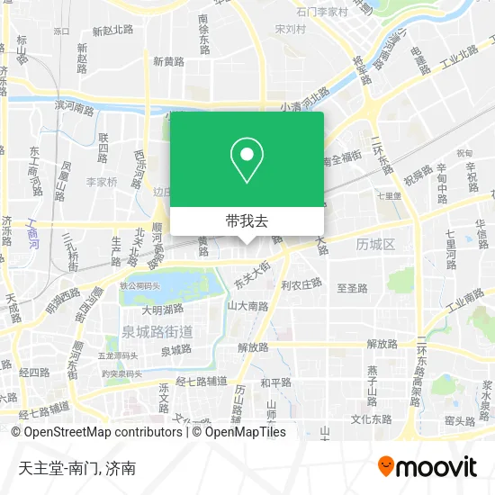 天主堂-南门地图