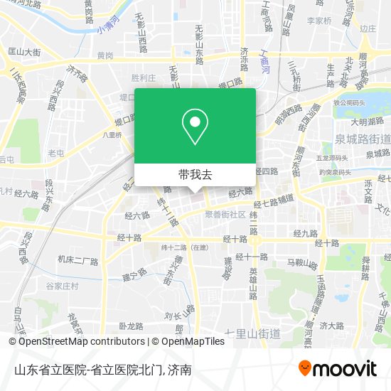 山东省立医院-省立医院北门地图