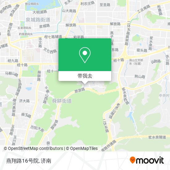 燕翔路16号院地图
