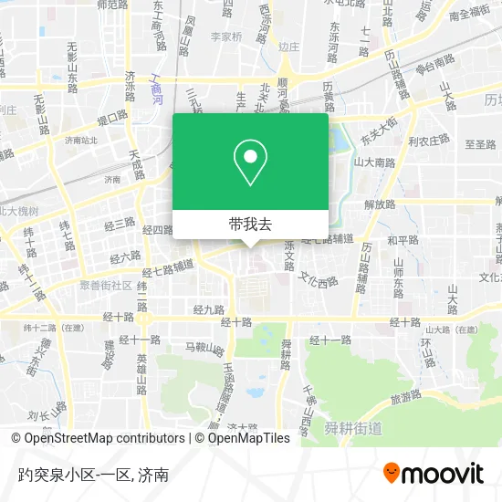 趵突泉小区-一区地图