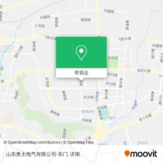 山东奥太电气有限公司-东门地图