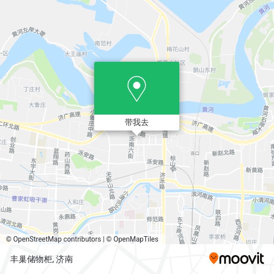 丰巢储物柜地图