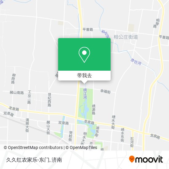 久久红农家乐-东门地图