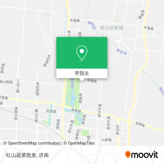 红山蔬菜批发地图
