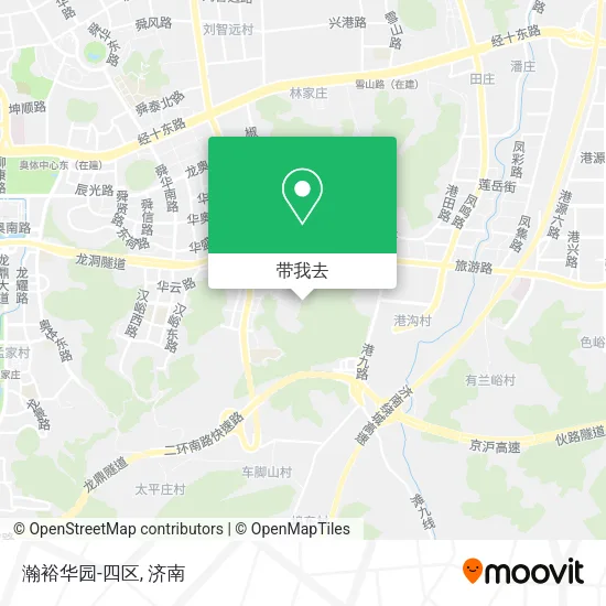 瀚裕华园-四区地图