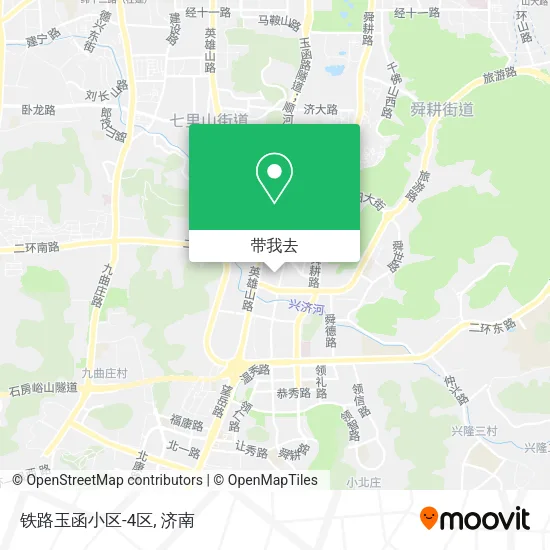 铁路玉函小区-4区地图