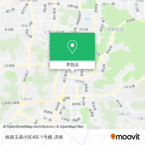铁路玉函小区4区-1号楼地图