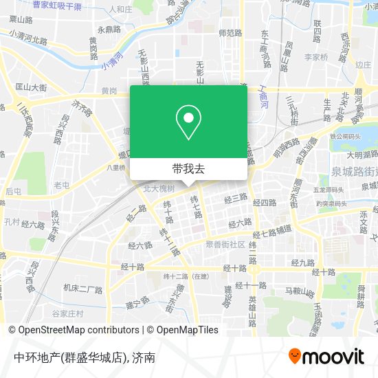 中环地产(群盛华城店)地图