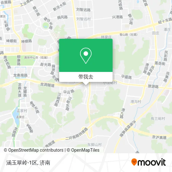 涵玉翠岭-1区地图