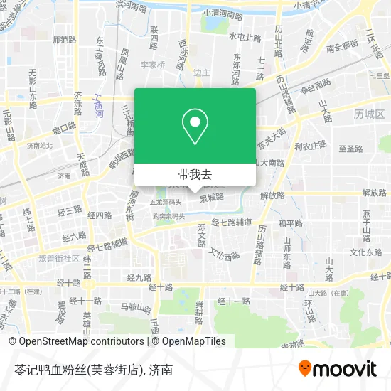 苓记鸭血粉丝(芙蓉街店)地图