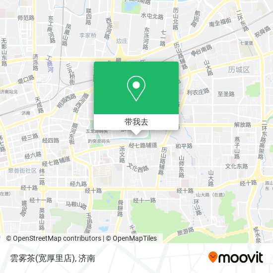 雲雾茶(宽厚里店)地图