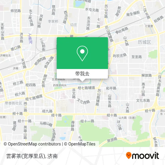 雲雾茶(宽厚里店)地图