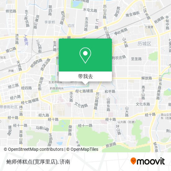 鲍师傅糕点(宽厚里店)地图
