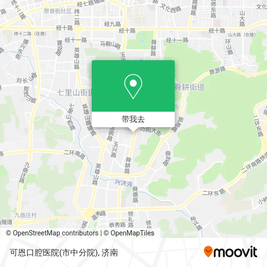 可恩口腔医院(市中分院)地图