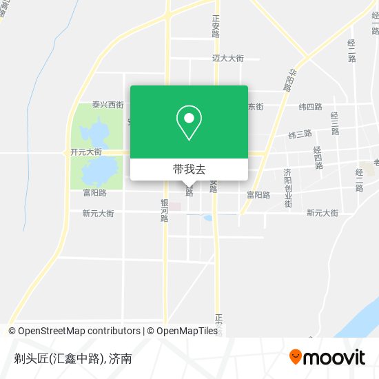 剃头匠(汇鑫中路)地图