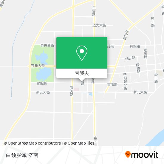 白领服饰地图