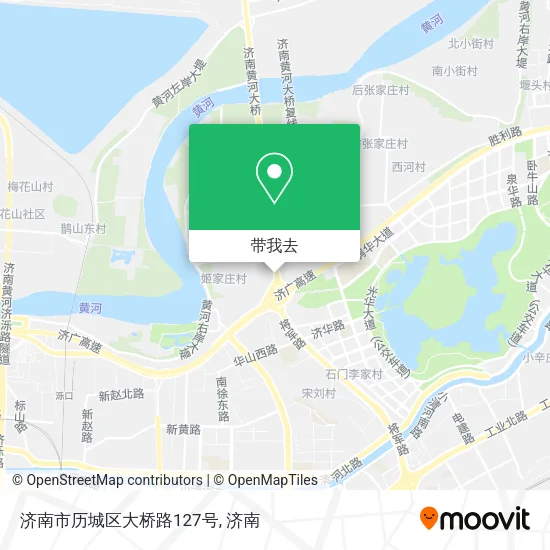 济南市历城区大桥路127号地图