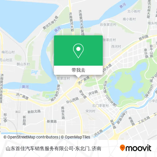 山东首佳汽车销售服务有限公司-东北门地图