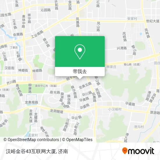 汉峪金谷43互联网大厦地图