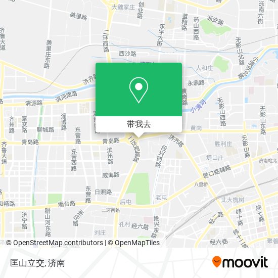匡山立交地图